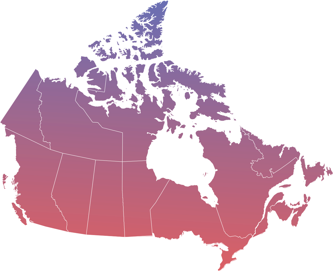 Map of Canada